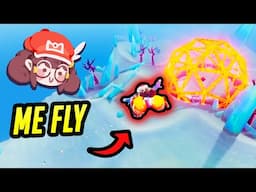 Getting MASSIVE AIR TIME with the Glider in HASTE