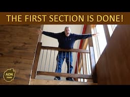 DIY Rustic Repurposed REBAR RAILINGS | Off Grid in the Adirondacks