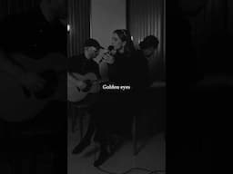 happy to present Golden Eyes Acoustic recorded in our home studio 🏡🖤 out now x