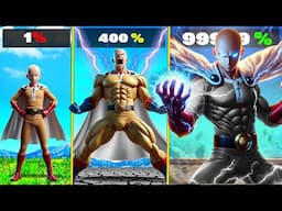 1% ONE PUNCH MAN SAITAMA to 999999% in GTA 5
