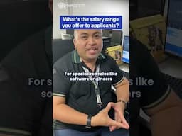 What's the salary range you offer to applicants?