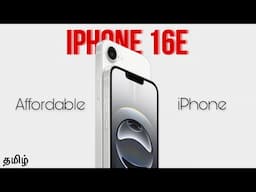 IPHONE 16e affordable iphone? | LK TECH | Tamil