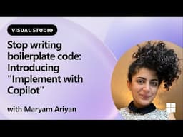 Stop writing boilerplate code - Introducing "Implement with Copilot"