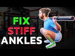 The Secret to Fix Ankle Mobility During Squats - Is It A Hip Issue? (Program & Exercises Included)