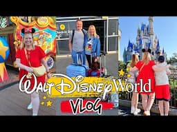 WALT DISNEY WORLD VLOGS 2025 ✈️ Travel Day To Orlando, Pop Century Room Tour, Fun In Magic Kingdom!