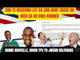 SIW TE RESEVWA LET DHS KI  DI LI KOUPE STATI WI OU DWE FE SA, MOUN TPS YO JWENN DELIVRAS