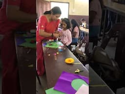 Craft workshop #diy #craft #artandcraft #papercrafts #flowers #craftswithpaper #paperwallcraft