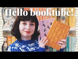 Hello booktube 👋 An introduction 📚 Classics, book shopping & cats!