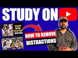 Study On Youtube Without Distractions - Change This Setting Now!