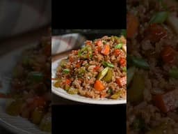 وصفة ارز رووعة بطريقة سهلة ولذيذة وسريعة! Fried Rice Recipe: Quick, Easy, and Delicious!