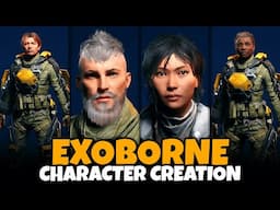 Exoborne Character Creation (Male & Female, Full Customization Options, Exo-Rigs, More!)