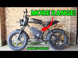 HOW TO UPGRADE THE RANGE OF YOUR EBIKE!!!