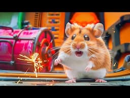 Hamster Escapes from the Exploding Candy Maze Challenge | Hamster Maze