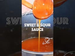 Sweet & Sour Sauce Recipe (with Apple Juice)! LOVE it!