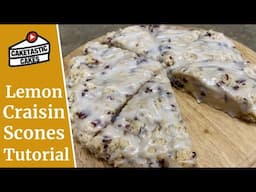 Tasty, Basic Recipe for Lemon Craisin Scones!