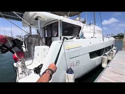 Single handed docking on a 48’ Bali Catamarans in San Diego California by Ian Van Tuyl