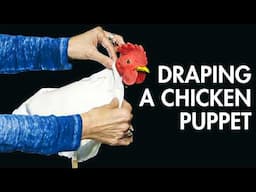 How to Drape a Sock Over Your Chicken Puppet Form