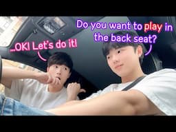 He Wants To Do It In The Backseat Of The Car!!💖[Gay Couple Lucas&Kibo BL]