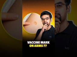 Why our parents have big vaccine marks?