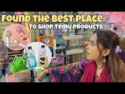 You can shop “Temu” products in reasonable price range 🛍️ // Central Shopping Mall