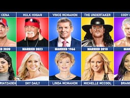 WWE Wrestlers and Their Wives