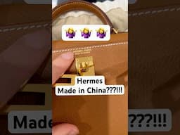 THE SHOCKING TRUTH ABOUT HERMES BAGS MADE IN CHINA? | MY reaction #hermes mini kelly