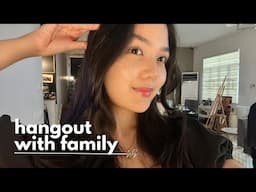 finally, quality time with the family! 💖