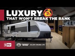 THE 2025 FOREST RIVER SALEM CRUISE LITE 25ICE SETS A NEW STANDARD FOR TRAVEL TRAILERS.