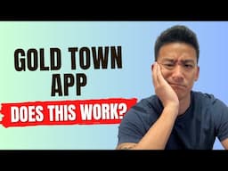 Gold Town App Review - Can You Make Money Playing Games? (Hmm)...