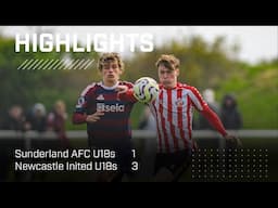 League Defeat For U18s | Sunderland AFC U18s 1 - 3 Newcastle United U18s | U18s PL Highlights