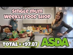 WEEKLY FOOD SHOP HAUL AS A SINGLE MUM #30