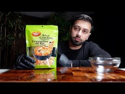 japanese style rice crackers crunchy eating sounds | mukbang asmr (no talking)