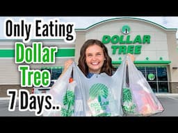 I Ate Only DOLLAR TREE Food for 7 Days — Here’s What Happened | Julia Pacheco