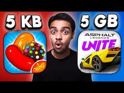 5 KB vs 5 GB Playstore Game!