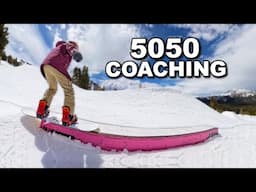 How to 5050 a Box - Snowboard Trick Coaching
