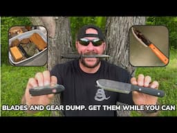 My Top Knives of 2025 Part 2, Surplus Gear Dump, Updates and Stage 4 Cancer