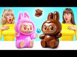 Real vs Chocolate Food Challenge | Cooking Challenge with Chocolate by Turbo Team