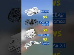 Best Pocket Drone 2025? DJI Flip vs Neo vs HOVERAir X1 ProMax vs X1