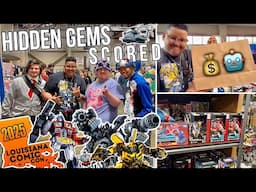We HUNTED DOWN Hidden Transformers GEMS at my FIRST LOUISIANA COMIC CON! | I Expected NOTHING...