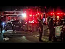 *Warning* LAPD Performs CPR on Crash Victim| SOUTH LA, CA