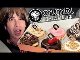 Trying the Kardashian Crumbl Cookies!
