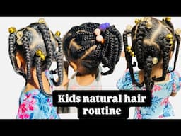 The Best Natural Hair Wash Routine for Kids (How to Detangle Hair)