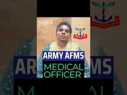 Afms amc medical officer Interview | Army medical corps interview