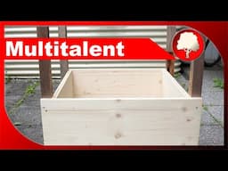 Beet, Hochbeet oder Wurmkiste selber bauen - Multifunktions-Box aus Holz - Großstadtgärtnern