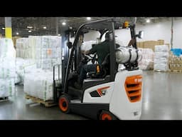 Material Handling Made Easy with a GC18S-9 Forklift | Bobcat | Small Capacity Forklift | Showcase