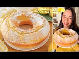 CIAMBELLA soffice RICOTTA e LIMONE 💛 La mia colazione del cuore 💛