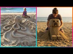 Crazy SAND SCULPTURES That Are At Another Level ▶ 2