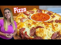 Pizza Desconstruída! Super diferente! Muito fácil de fazer!