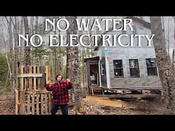 Cabin In The Woods With No Running Water Or Electricity!