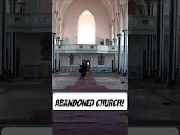 Found an abandoned church in the middle of a city! #urbex #abandoned #catholic
